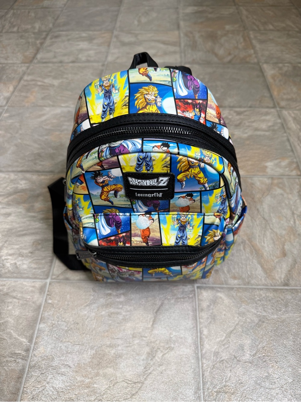 Loungefly Dragon Ball Z Mini Backpack Size Small Anime Preowned